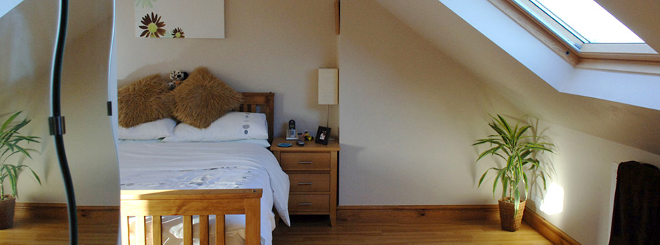 Loft conversion bedroom